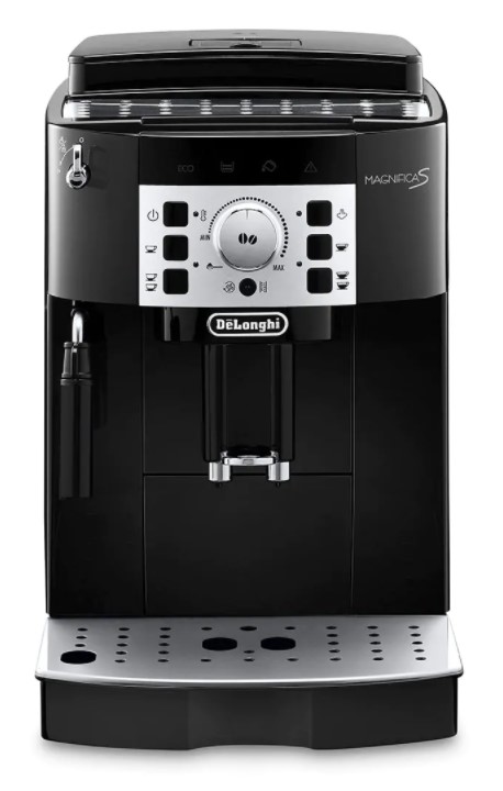 De'Longhi Magnifica S ECAM 22.110.B Kaffeevollautomat mit Milchaufschäumdüse - Im Test Note "Gut" (2,5) bei Stiftung Warentest