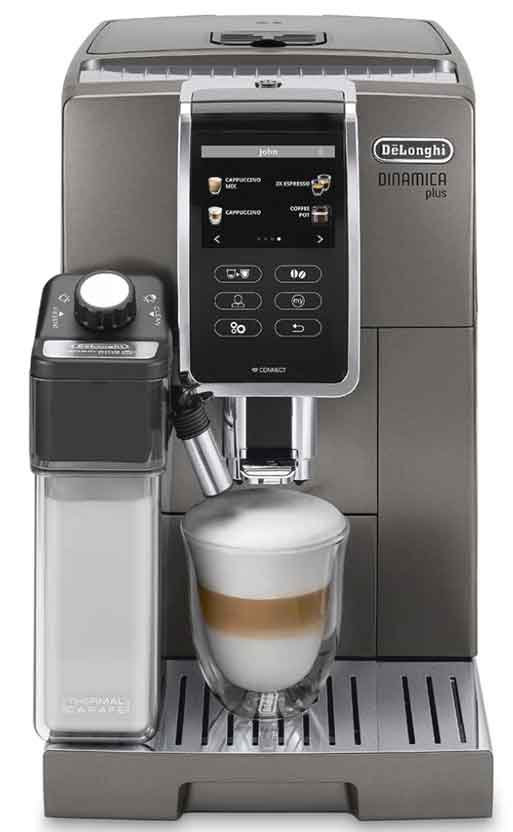 De'Longhi Dinamica Plus ECAM 370.95.T Kaffeevollautomat - der Testsieger bei Haus & Garten Test
