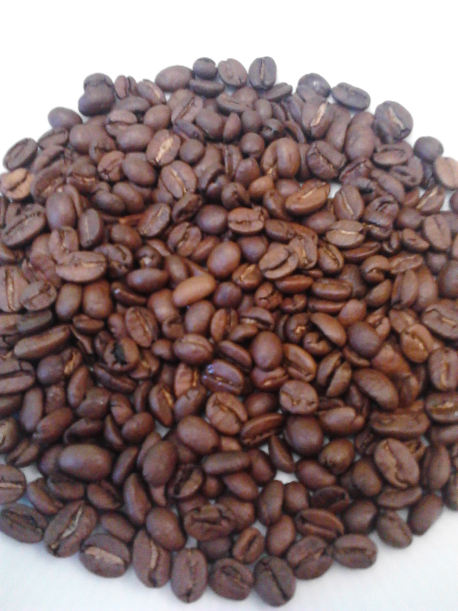 Arabica Kaffeebohnen geröstet