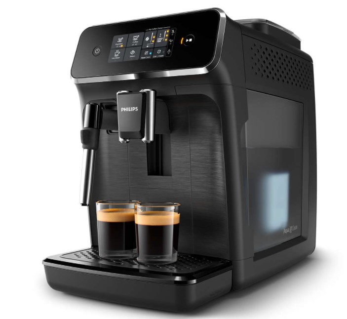 Philips 2200 Serie EP2220/10 Kaffeevollautomat - Testsieger im Test der Stiftung Warentest (12/2019) mit der Note „gut“ (2,2)