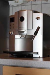 Jura Kaffeevollautomat in der Küche